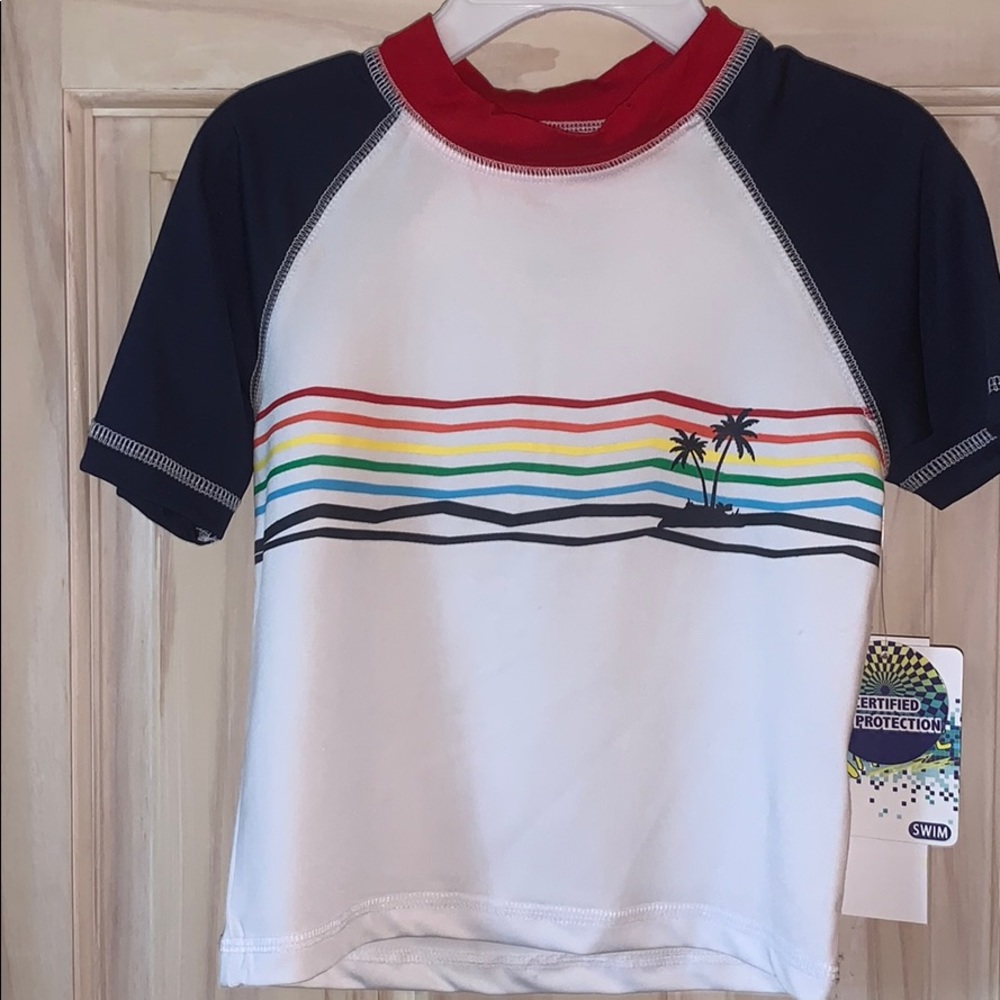 2 piece boys bathing suit